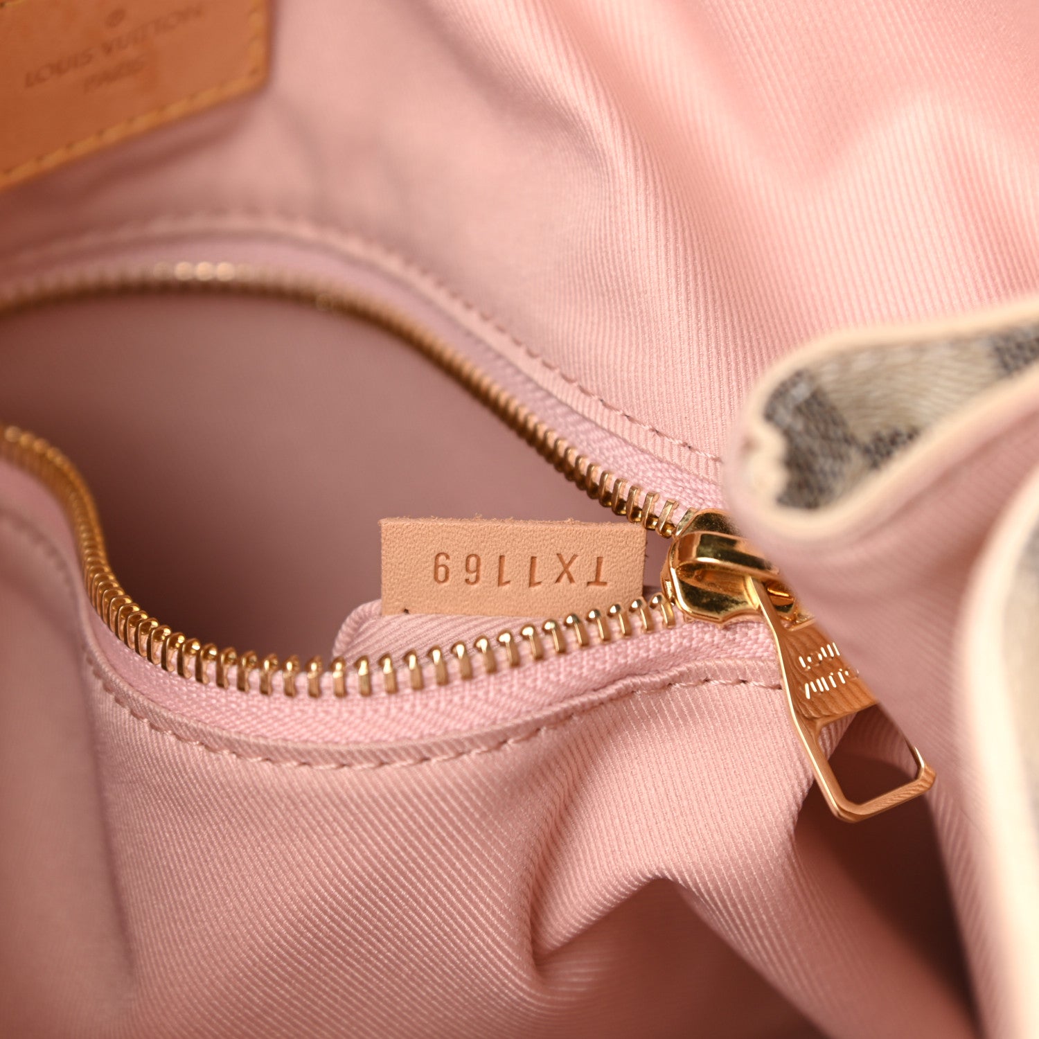 Louis Vuitton Damier Azur Graceful PM Rose Ballerine 8 of 11