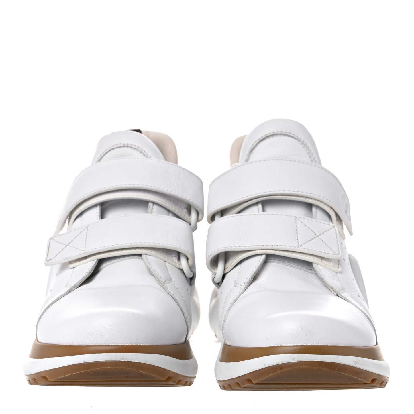 Calfskin Monogram Velcro LV Archlight Sneakers 41 White