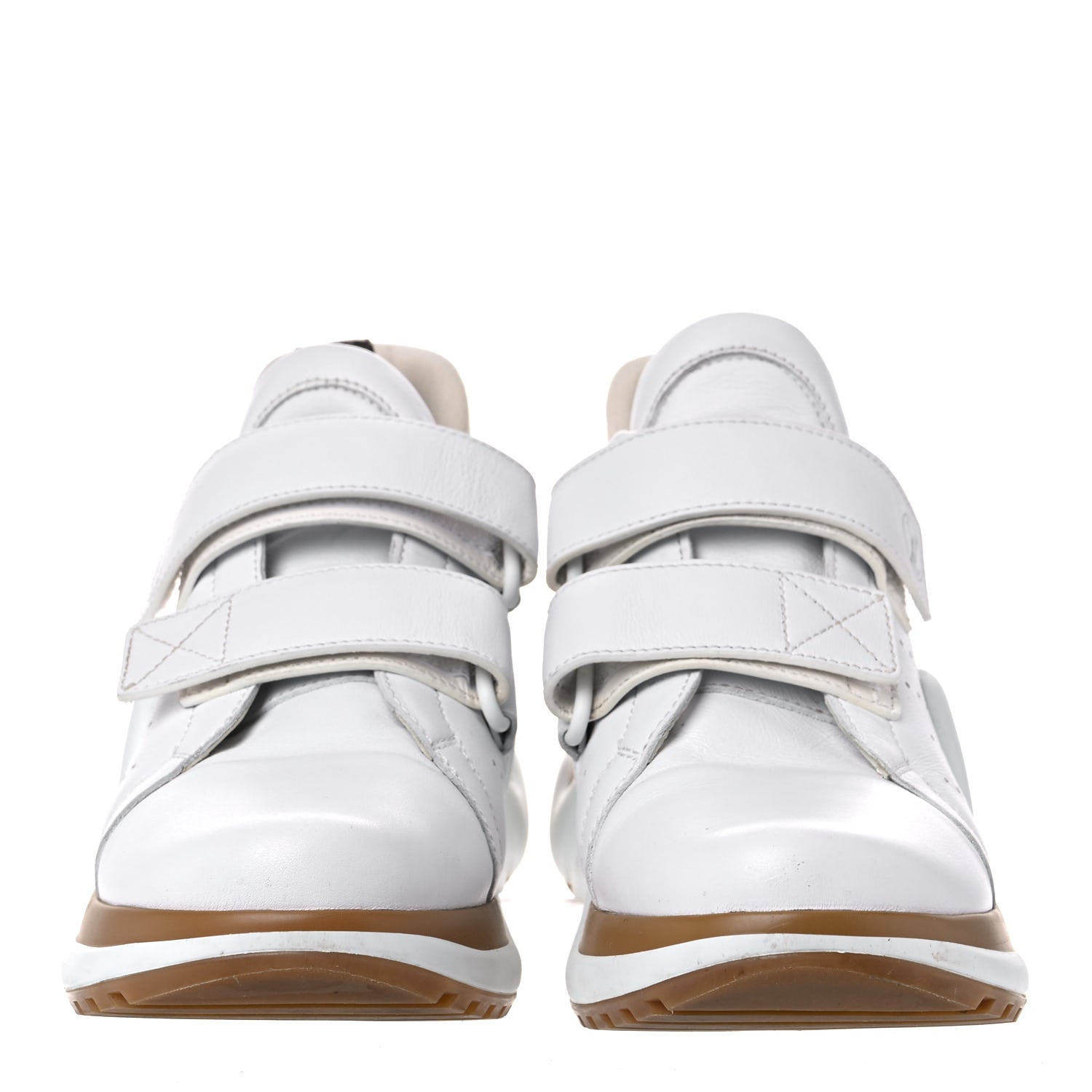 Louis Vuitton Calfskin Monogram Velcro LV Archlight Sneakers 41 White 2 of 19