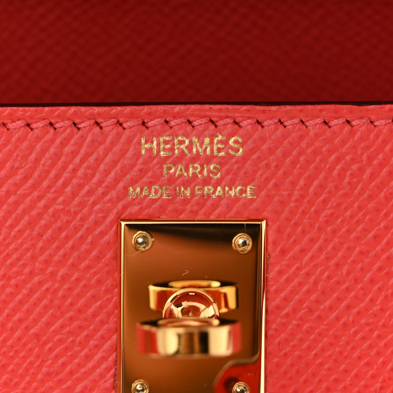 Hermes Epsom Kelly Sellier 25 Rose Jaipur 6 of 10