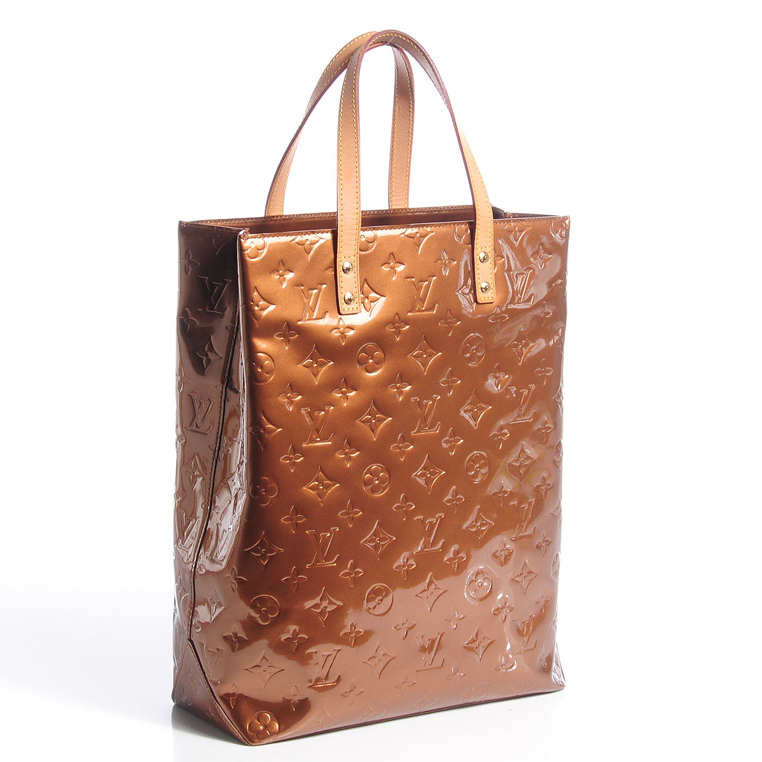 Louis Vuitton Vernis Reade MM Bronze 3 of 7