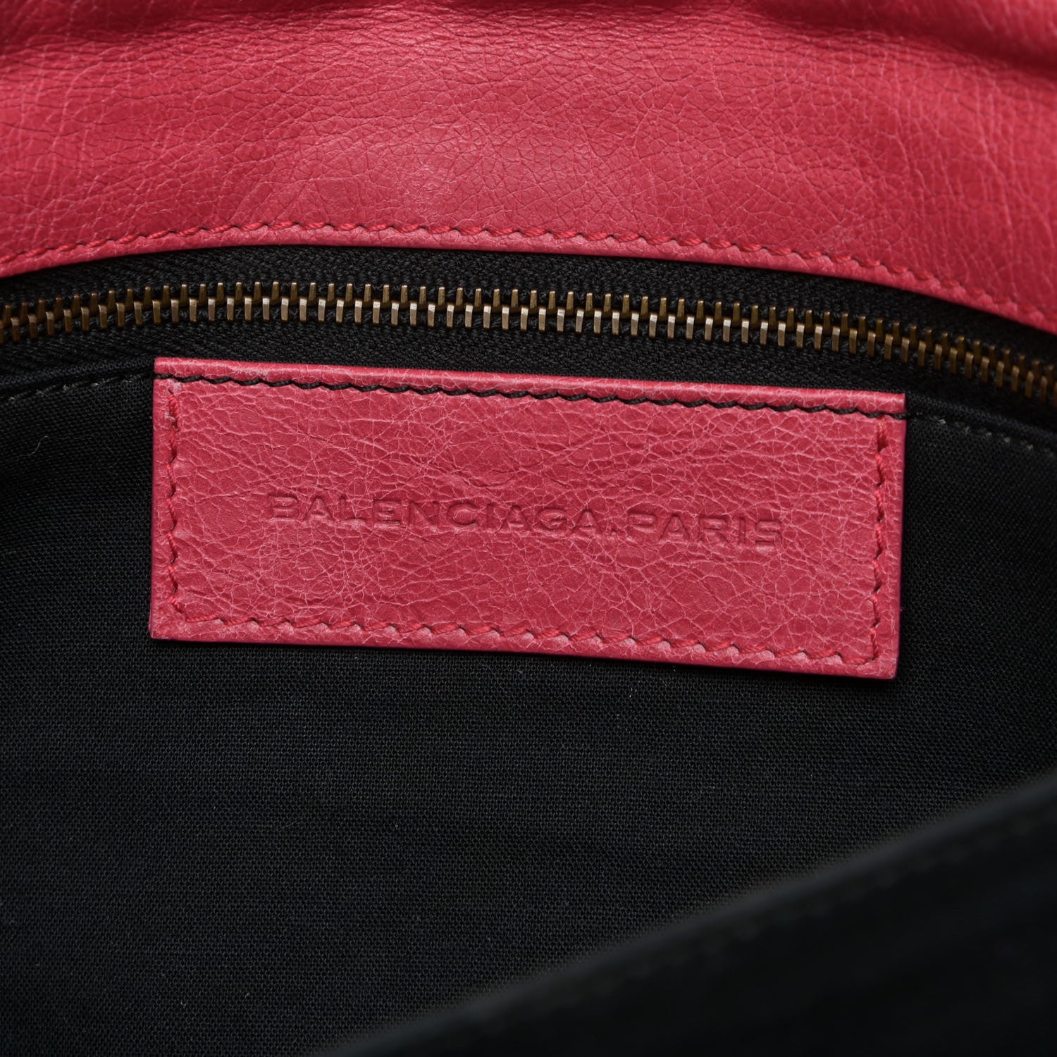 Balenciaga Agneau Classic Hardware Envelope Clutch Rose Thulian 7 of 11