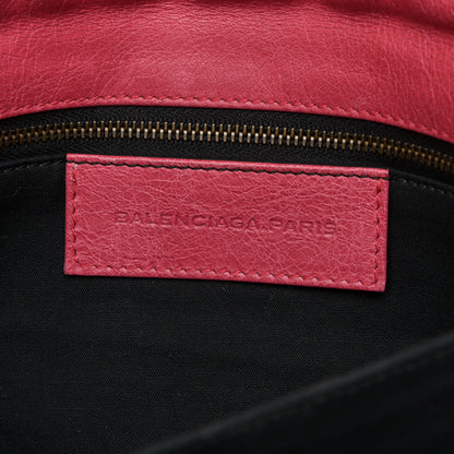 Balenciaga Agneau Classic Hardware Envelope Clutch Rose Thulian 7 of 11