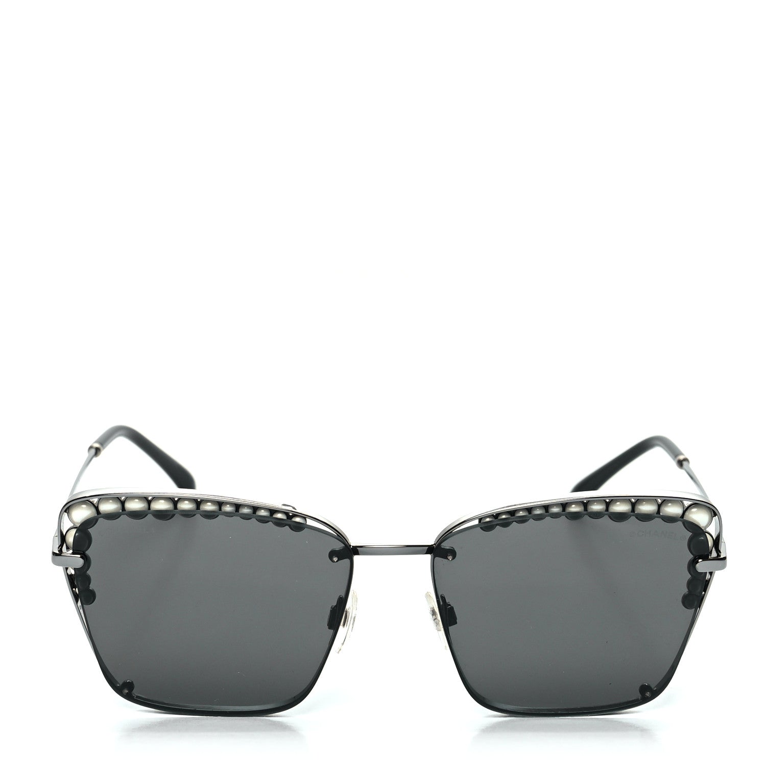 Chanel Pearl Square Sunglasses 4235-H Black 2 of 7