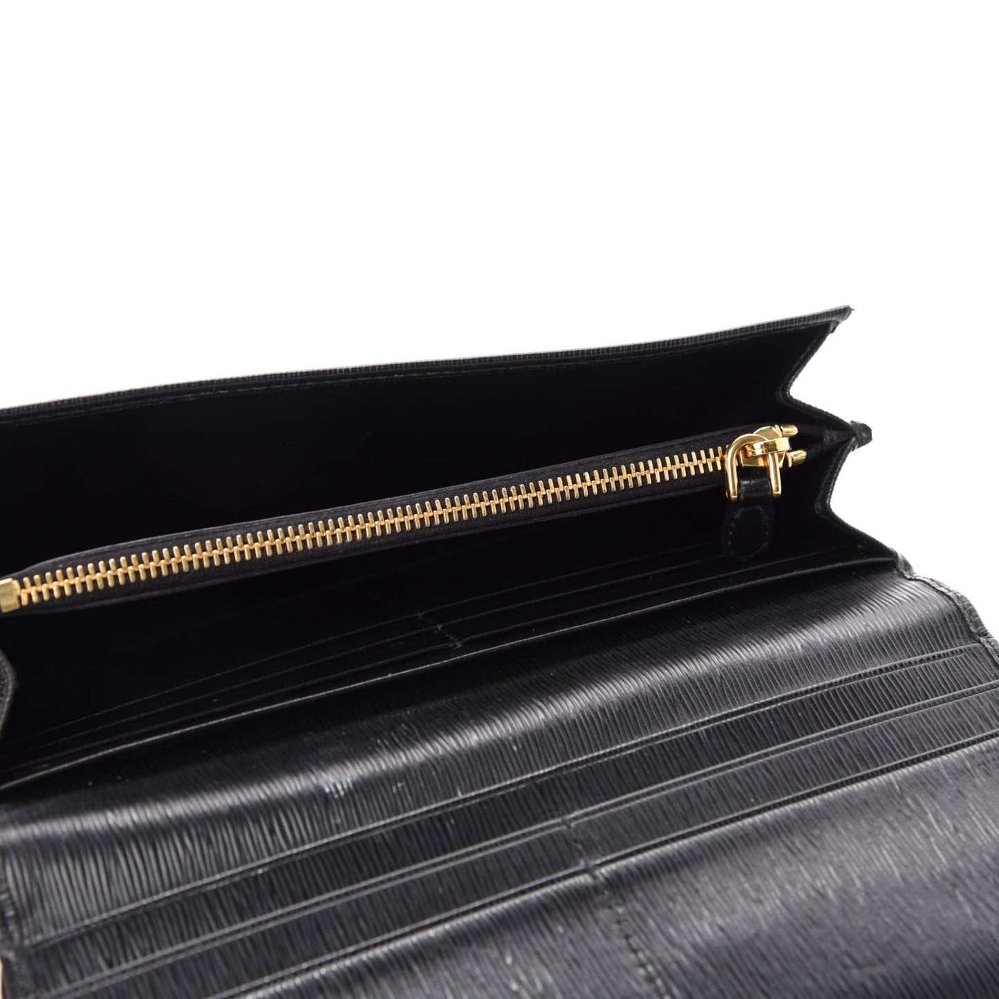 Vitello Move Continental Flap Wallet Black