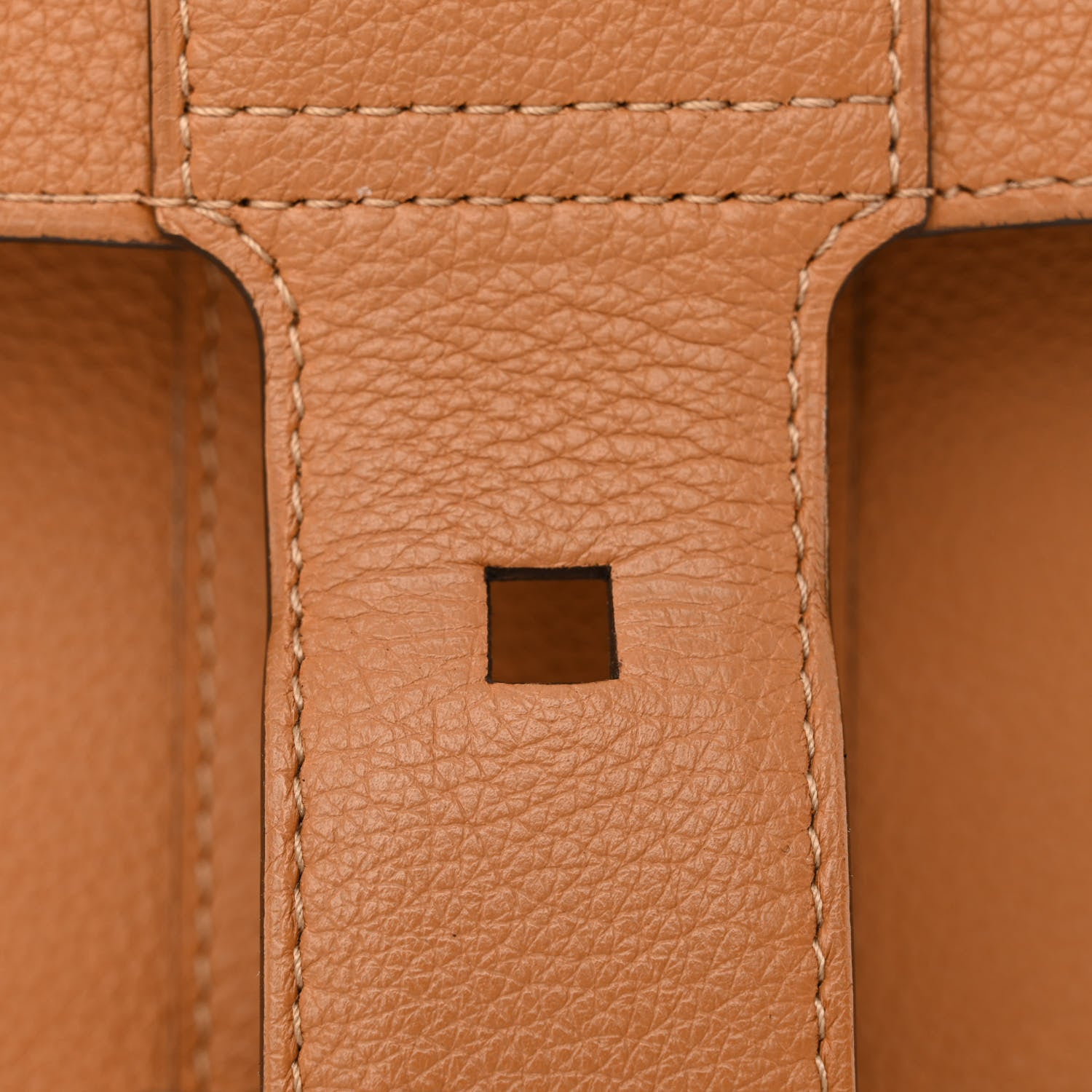 Delvaux Grained Calfskin MM Brillant Satchel Natural 13 of 14