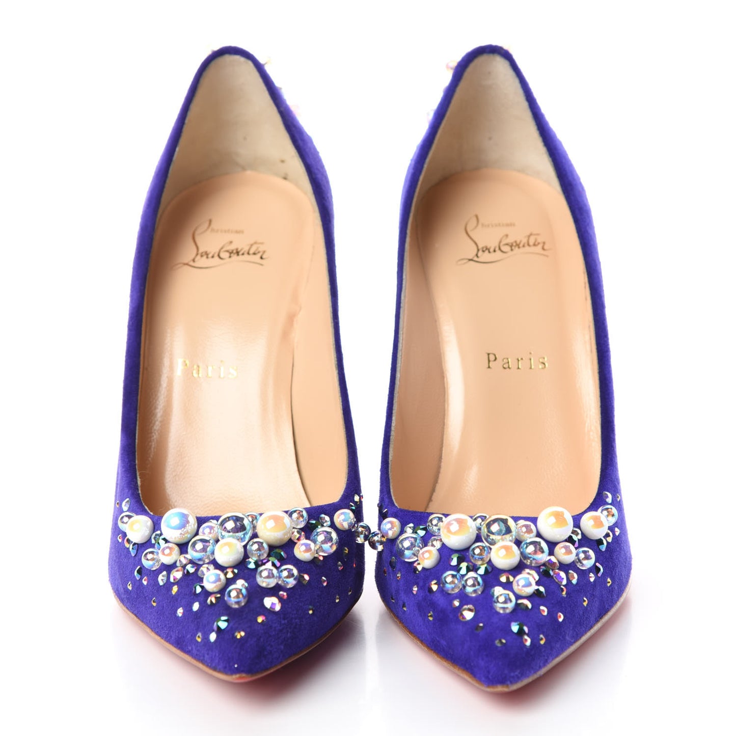 Suede Candidate 100 Pumps 37.5 Purple Pop