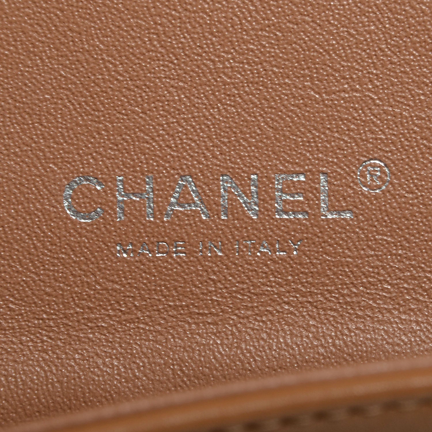 Chanel Patent Maxi Double Flap Light Brown 9 of 11
