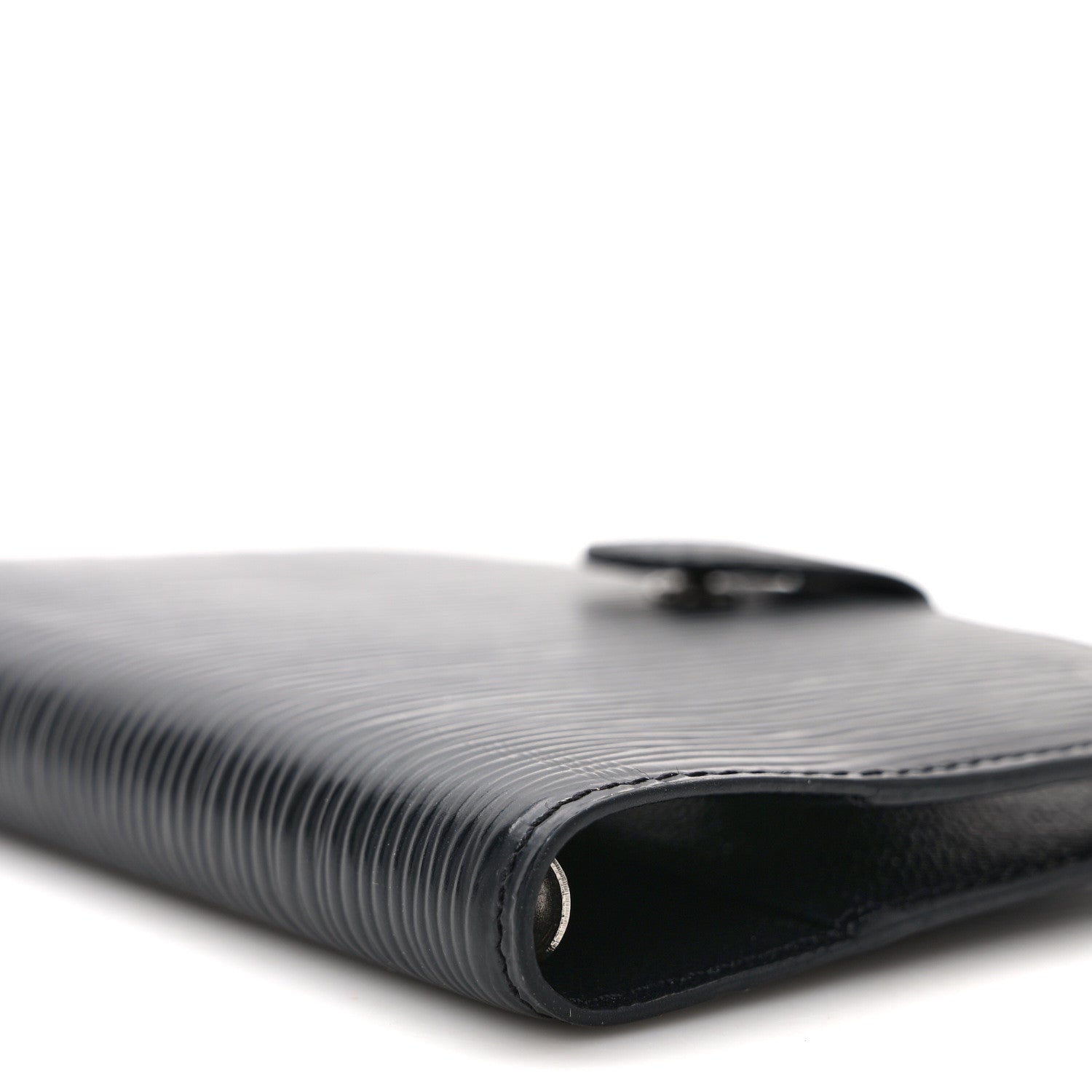 Louis Vuitton Epi Small Ring Agenda Cover Black 6 of 9
