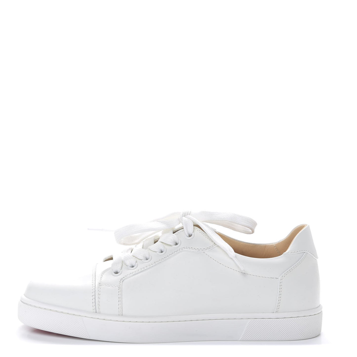 Calfskin Vieira Flat Sneakers 39 Latte