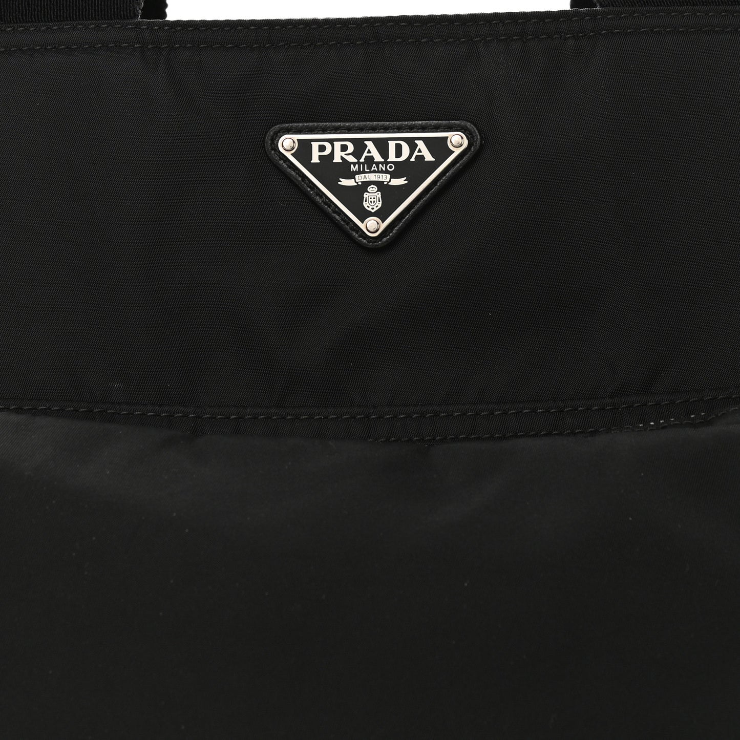 Tessuto Nylon Diaper Bag Black