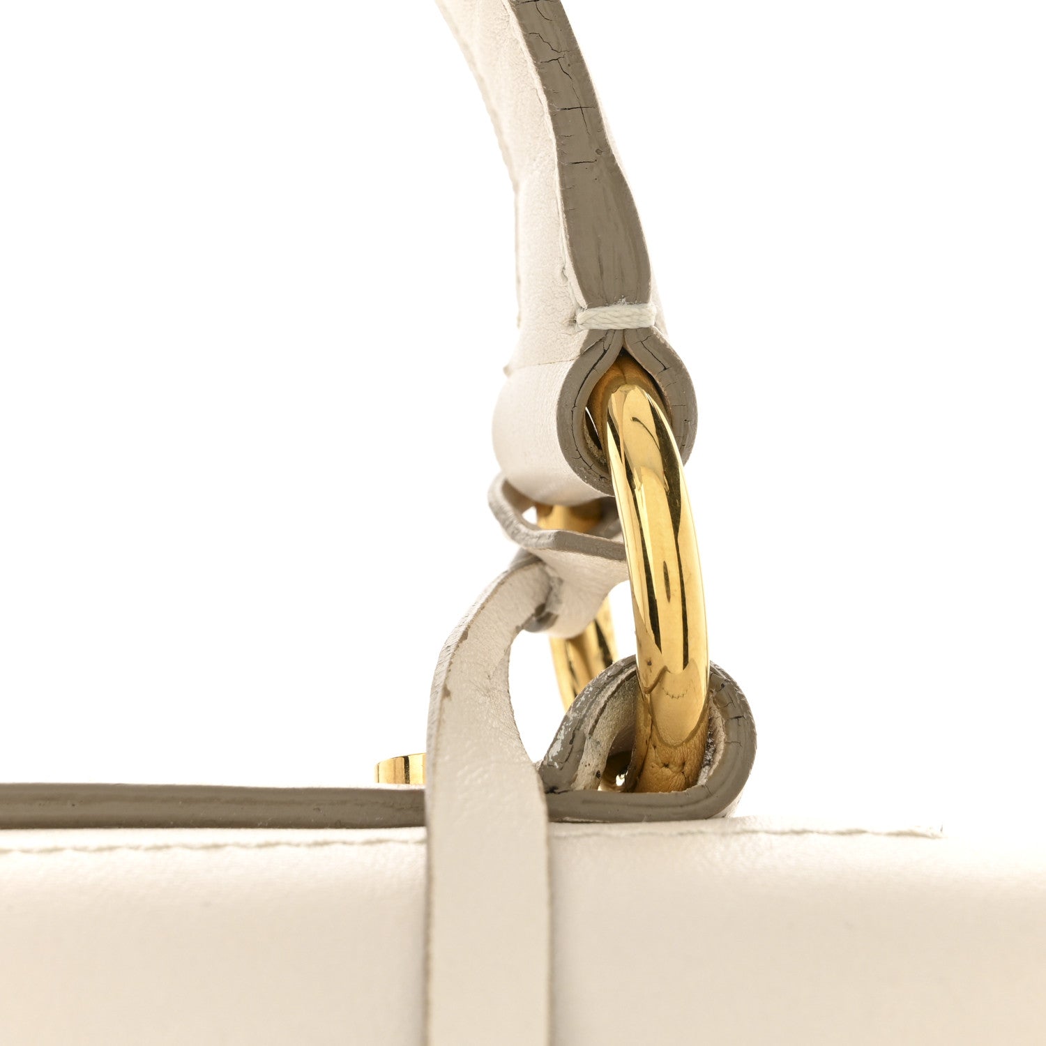 Tom Ford Calfskin Top Handle Bag Ivory 19 of 19