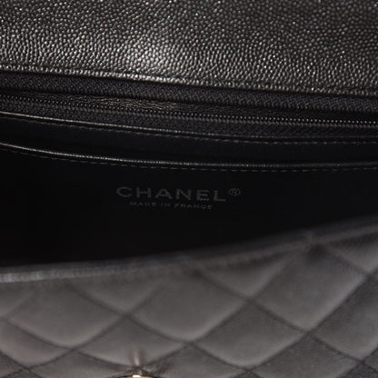 Chanel Iridescent Caviar Quilted Mini Rectangular Flap Black 8 of 10
