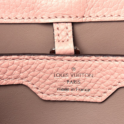 Louis Vuitton Taurillon Capucines PM Magnolia 7 of 9