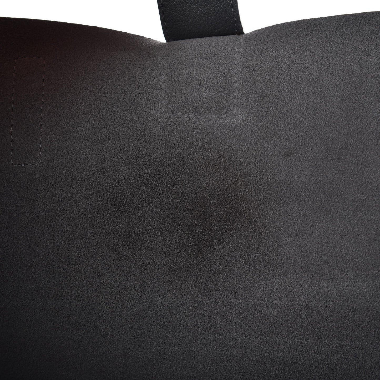 Calfskin Large Shopping Tote Dark Grey