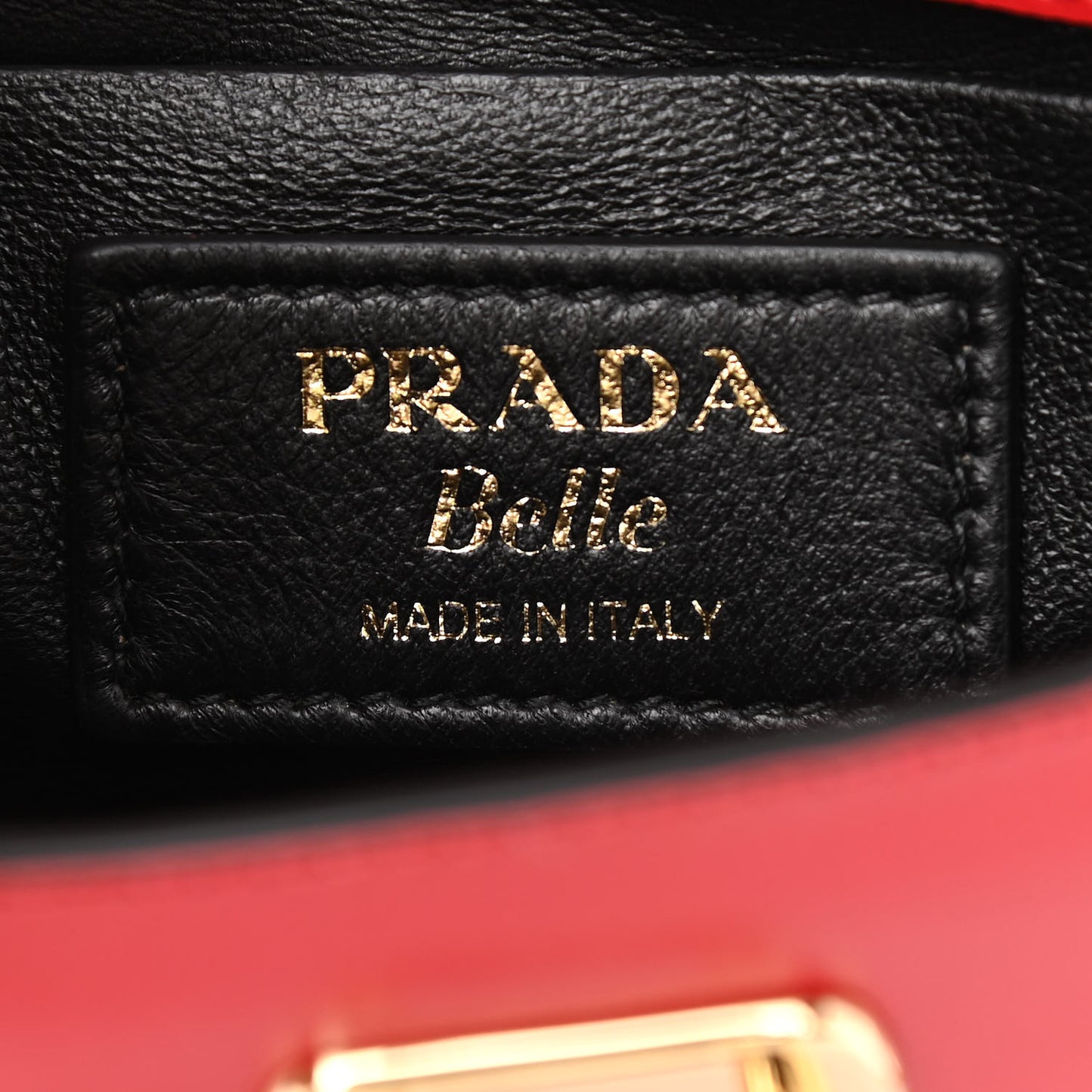 City Calfskin Belle Top Handle Bag Red
