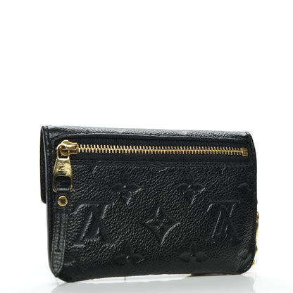 Louis Vuitton Empreinte Key Pouch Black 3 of 7