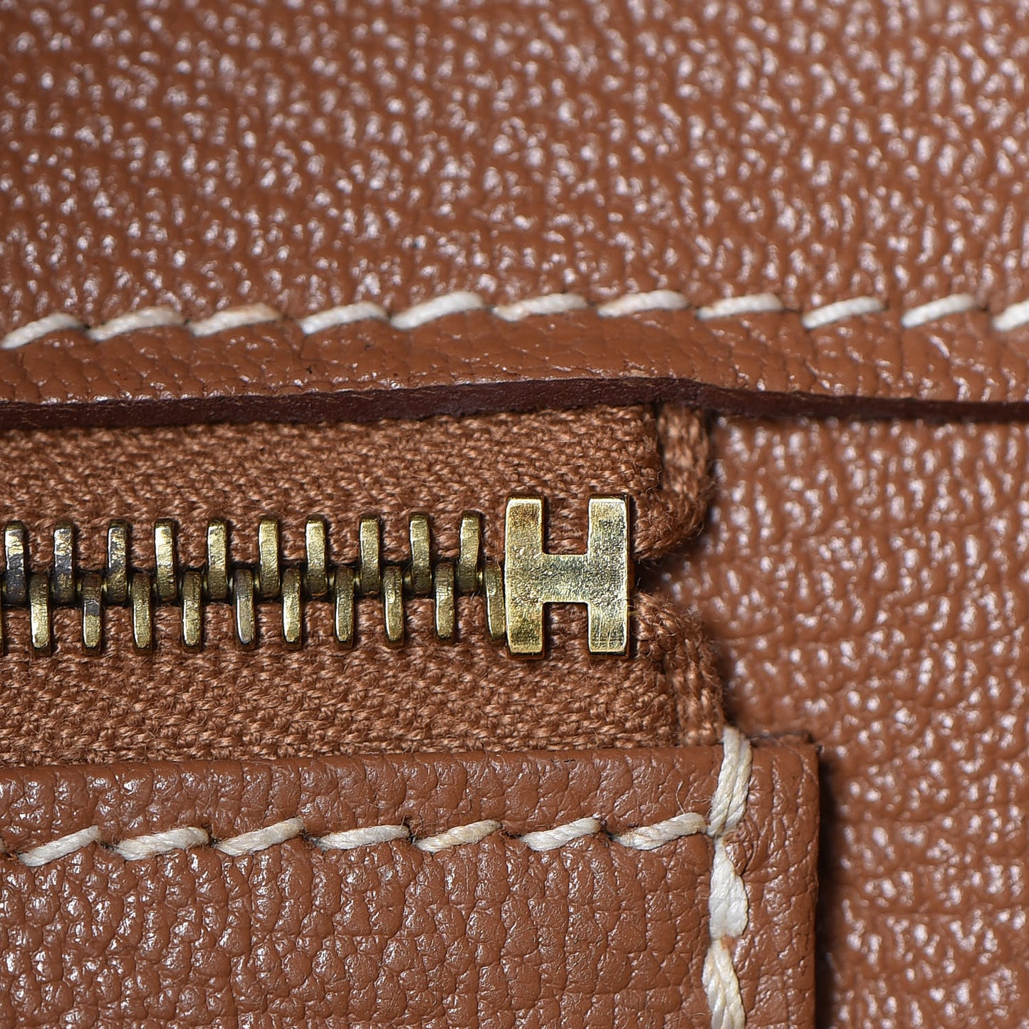 Taurillon Clemence Birkin 35 Gold