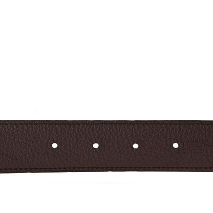 Hermes Box Togo 32mm H Belt 95 38 Black Chocolate 4 of 6