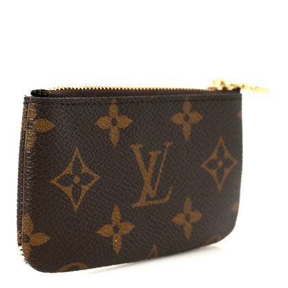 Louis Vuitton Monogram 2022 Christmas Animation Paris Key Pouch Pink 3 of 8