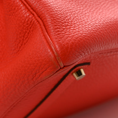 Hermes Togo Birkin 35 Rouge de Coeur 11 of 11
