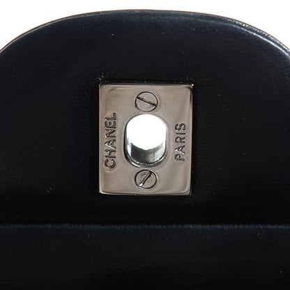 Chanel Lambskin Quilted Jumbo Flap with Bijoux Chain Black 6 of 8