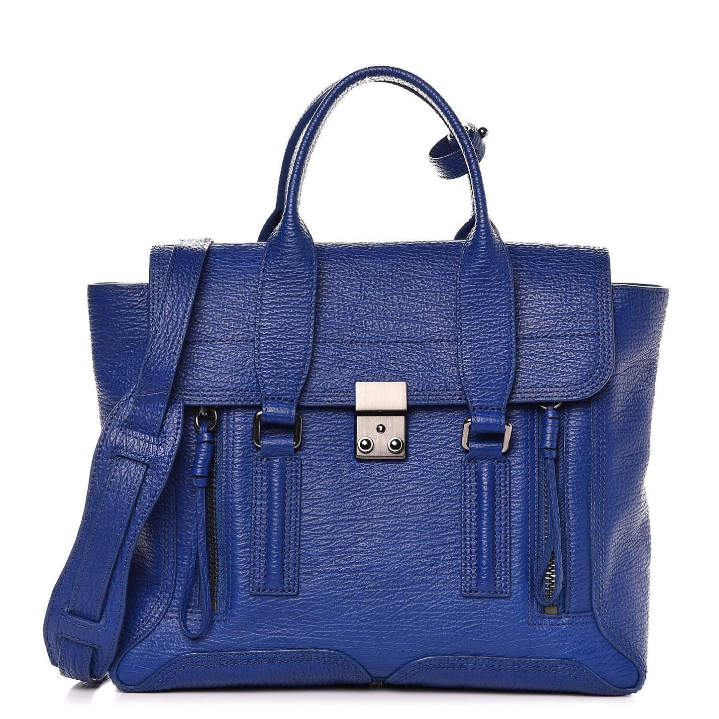 3.1 Medium Pashli Satchel Cobalt Blue