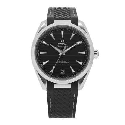 Omega Stainless Steel Rubber 41mm Seamaster Aqua Terra 150M Co-Axial Automatic Watch Black 220.12.41.21.01.001 1 of 5
