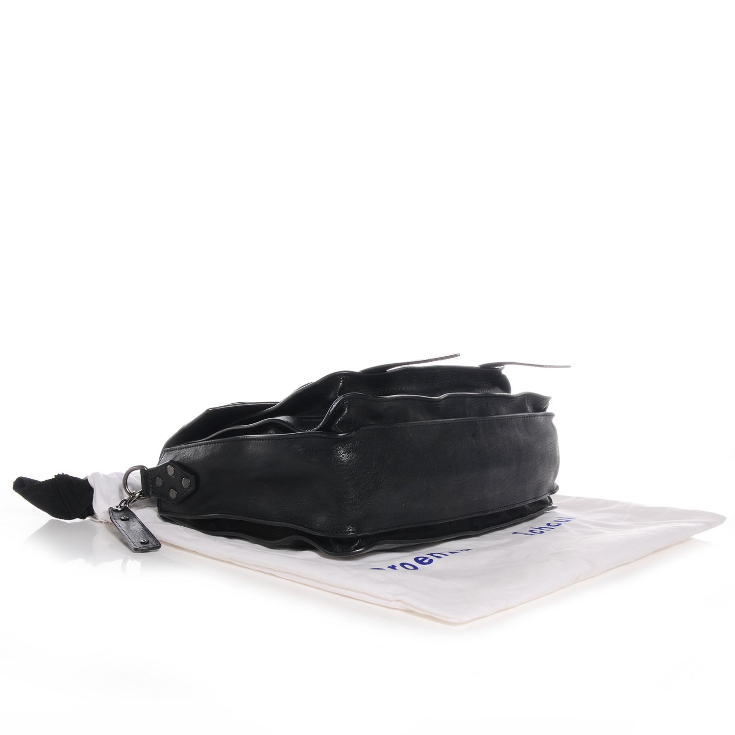 Proenza Schouler Lambskin PS1 Medium Satchel Black 4 of 15