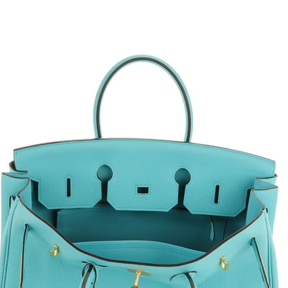 Hermes Togo Birkin 35 Bleu Atoll 20 of 23