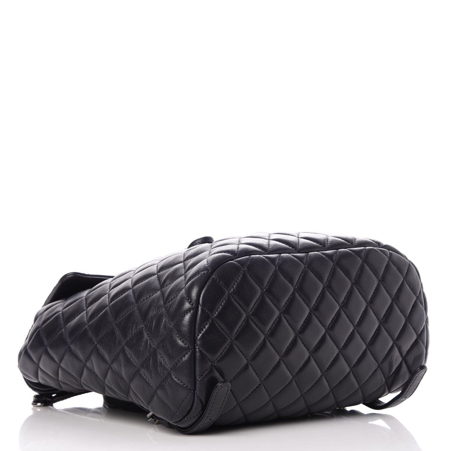 Chanel Lambskin Quilted Large Urban Spirit Backpack Navy 4 of 9