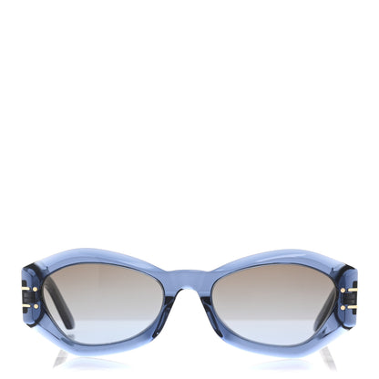 Christian Dior Acetate DiorSignature B1U Butterfly Sunglasses Blue 2 of 9