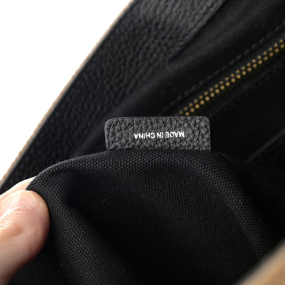 Burberry Canvas Mega Check Small Baildon Messenger Bag Black 7 of 11