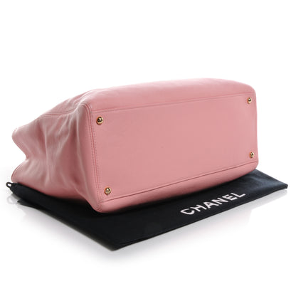 Chanel Calfskin Cerf Shopper Tote Pink 4 of 7