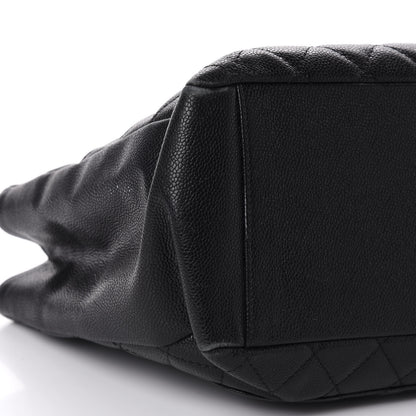Chanel Caviar Quilted Grand Shopping Tote GST Black 10 of 21