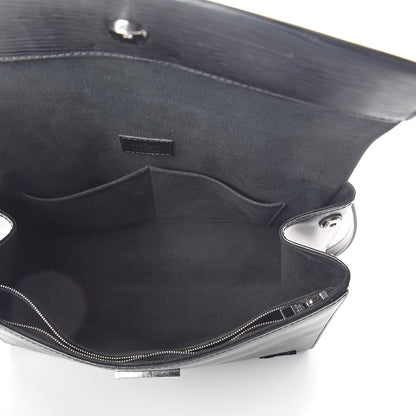 Louis Vuitton Epi Cluny MM Black 5 of 9
