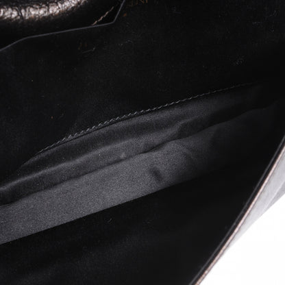 Saint Laurent Leather Byzance Flap Brown 6 of 7