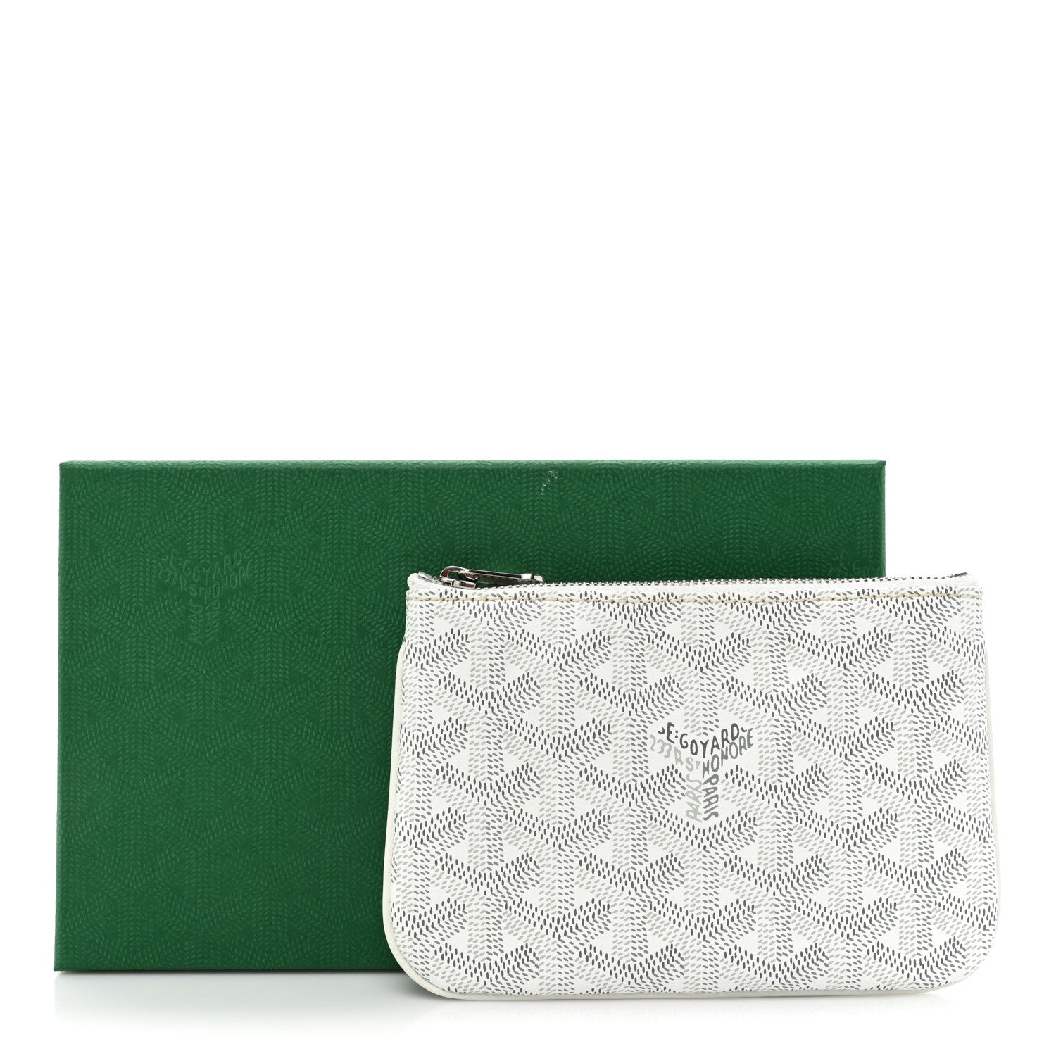 Goyard Goyardine Senat Pochette PM White 9 of 9