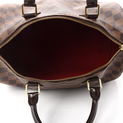 Louis Vuitton Damier Ebene Speedy 30 5 of 13