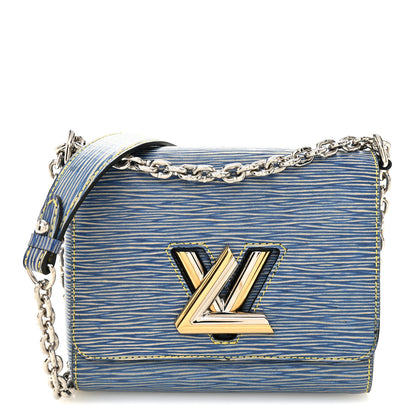 Louis Vuitton Epi Twist Shoulder Bag PM Denim Light 1 of 10
