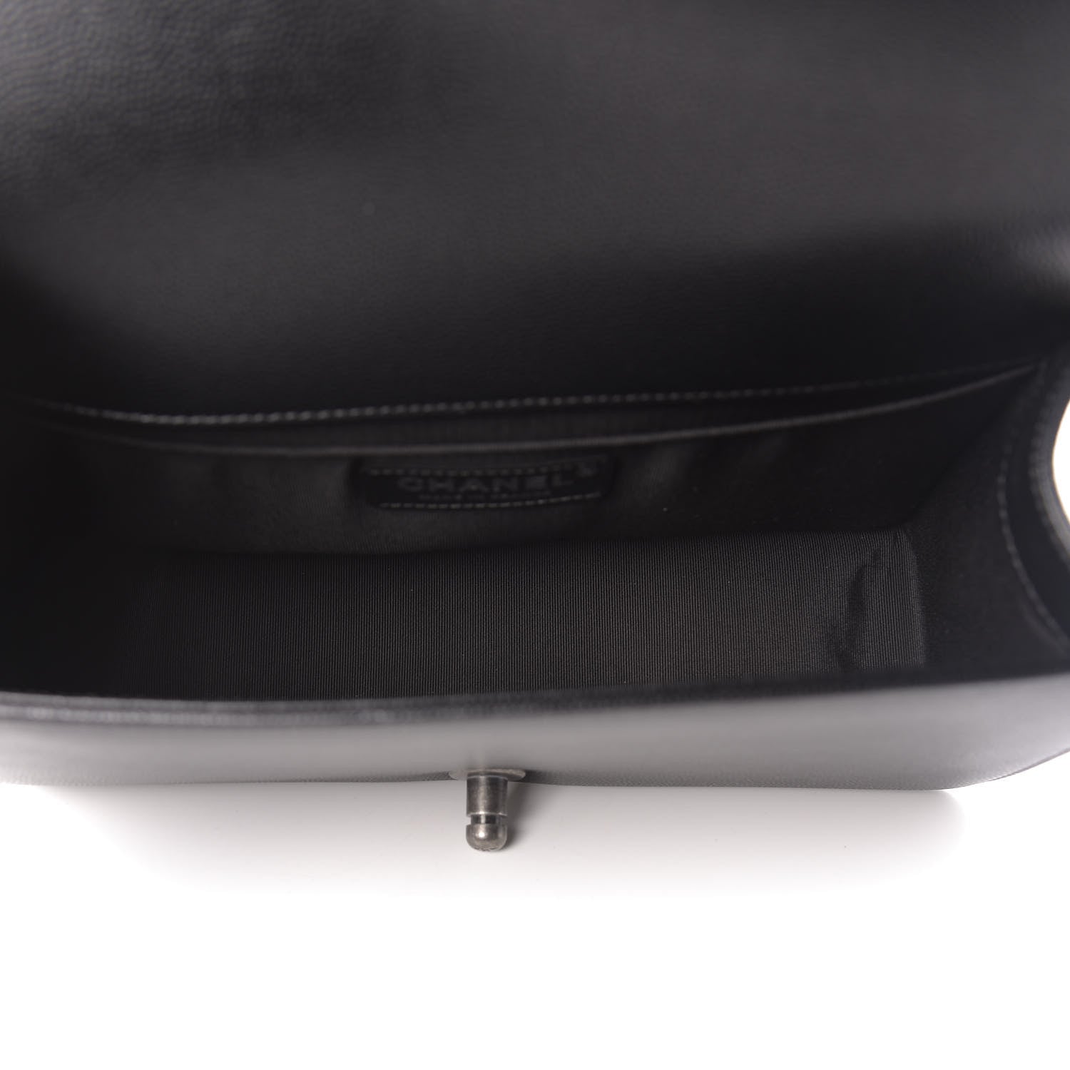 Chanel Caviar Quilted Medium Boy Flap Black 6 of 11