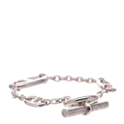 Hermes Sterling Silver Farandole Bracelet LG 3 of 17