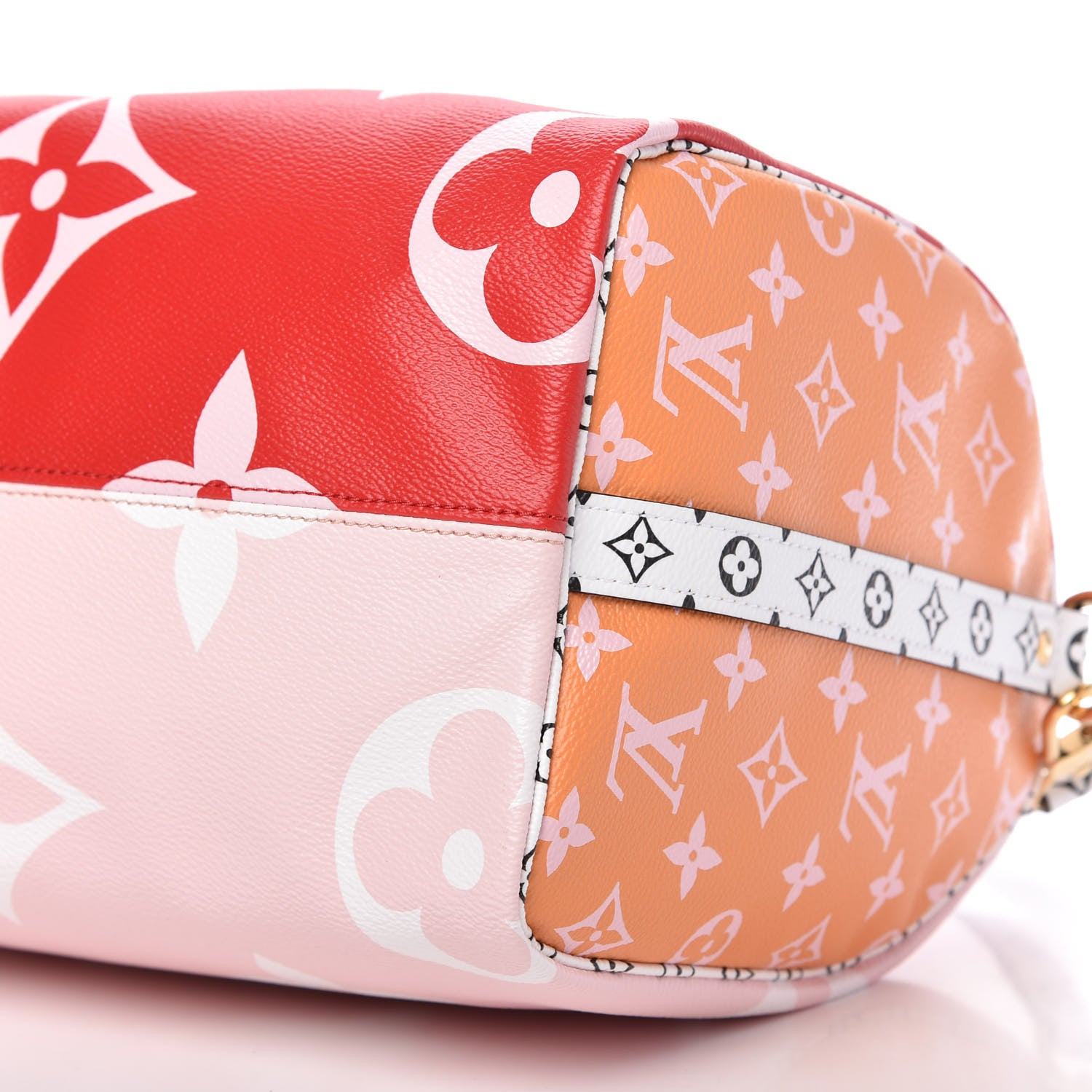 Louis Vuitton Monogram Giant Speedy Bandouliere 30 Rouge 7 of 9