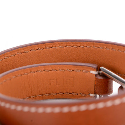 Hermes Barenia Rivale Double Tour Bracelet XS Fauve 6 of 7