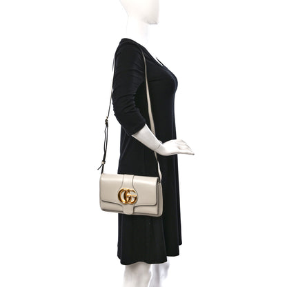 Gucci Calfskin Small Arli Flap Shoulder Bag Mystic White 2 of 13