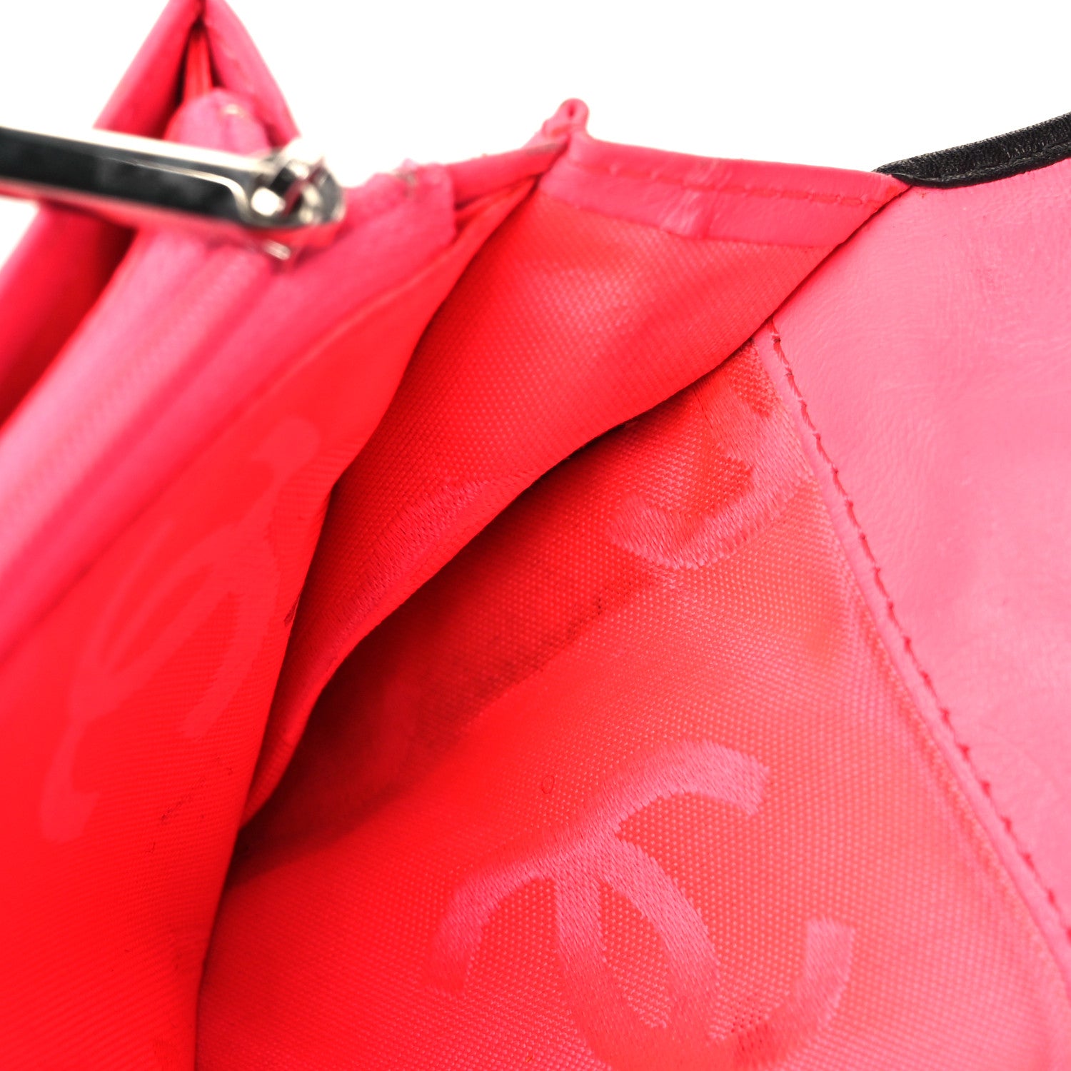 Chanel Calfskin Quilted Cambon Yen Wallet Black 13 of 13