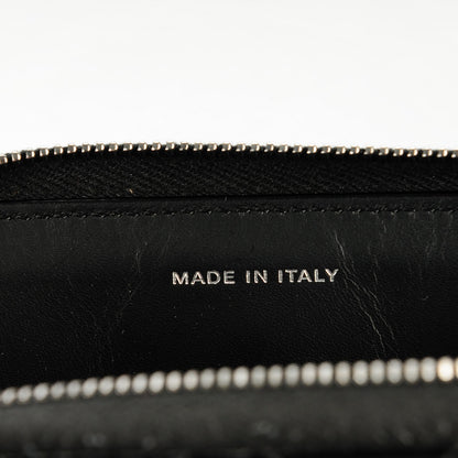 Chanel Patent Goatskin Paris Dallas Zip Around Wallet Black 7 of 8