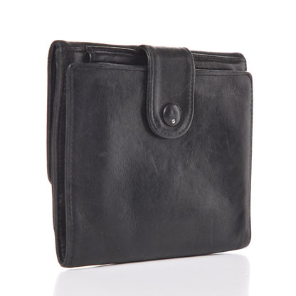 Chanel Lambskin Timeless CC Compact French Wallet Black 3 of 11