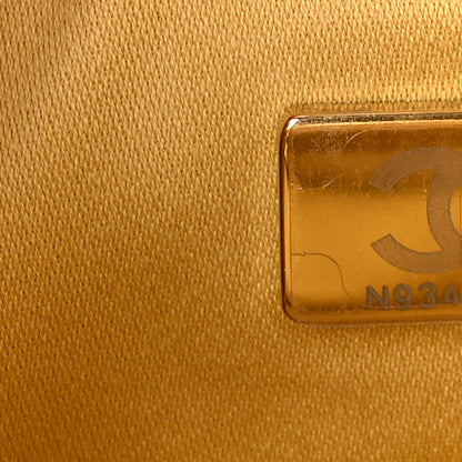 Chanel Metallic Caviar Quilted Mini Chanel 25 Handbag Gold 7 of 11