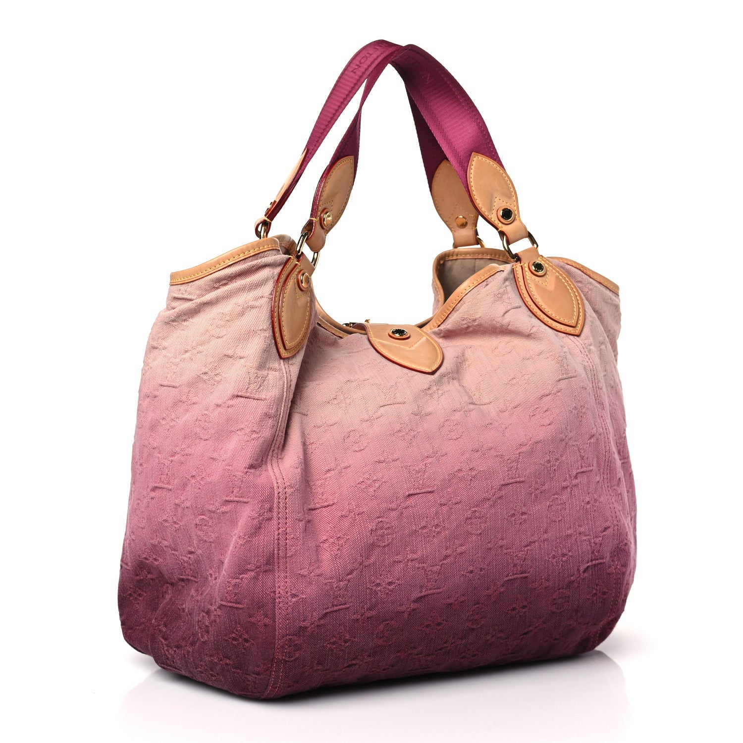 Louis Vuitton Denim Quilted Monogram Sunbeam Rouge Fauviste 3 of 9
